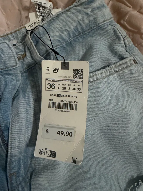 ZARA Straight Jeans - Image 2