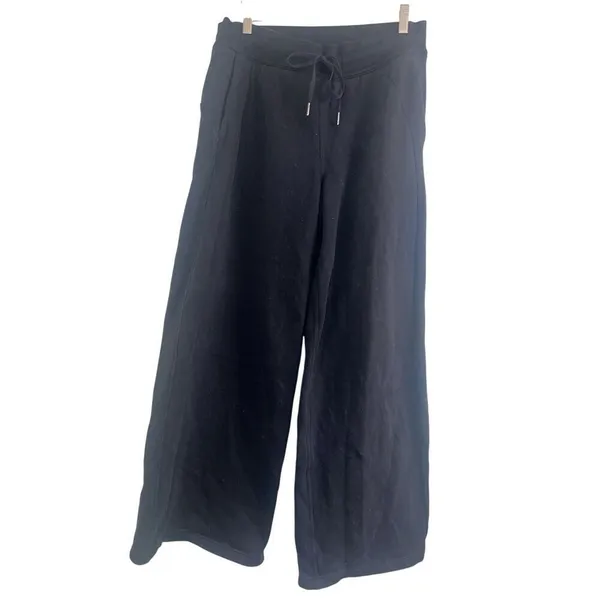 ✨Lululemon Scuba Mid-Rise Wide-Leg Full Length Black Sz 12 Pants✨ - Image 6