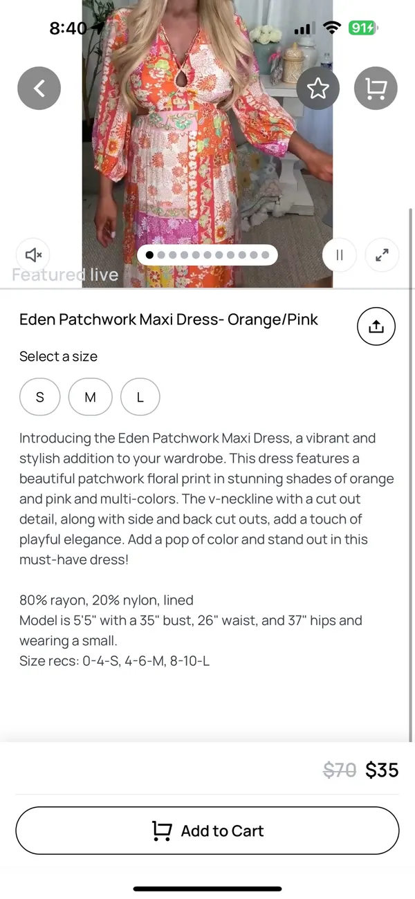 These Three Boutique Dress  - Image 5