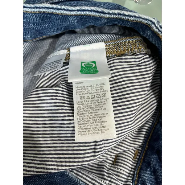 J.Crew Barrel Leg Jeans Size 31 High‎ Rise Cropped 100% Cotton Denim - Image 4