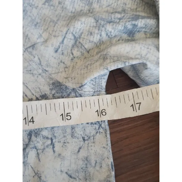 Lululemon Light Blue Marble Ebb To Train Full Zip Jacket Size 6 - Image 3