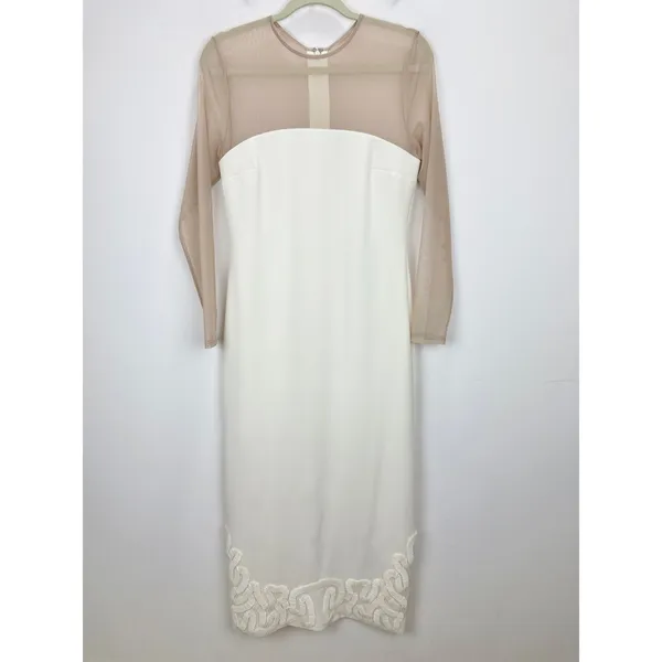 Antonio Melani x Elizabeth Damrich Babe Mesh Crepe Soutache Maxi Dress US 2 NWT - Image 5