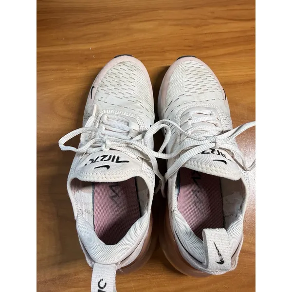 Nike Air Max 270 AH6789-604 Light Soft Pink Low Top‎ Mesh Sneaker Women's 7 - Image 7