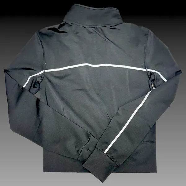 *NWT* black & white slim fit‎ athletic jacket sz xs - Image 6
