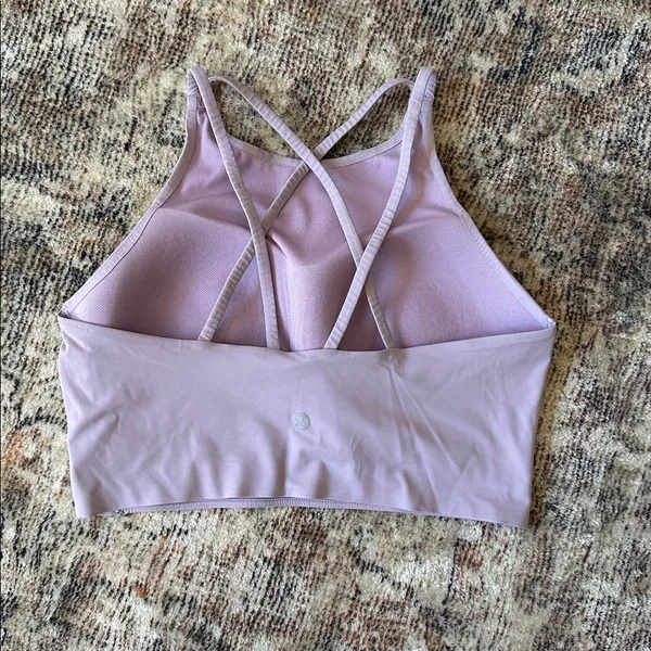 Lululemon Like A Cloud High Neck Longline, Dusty Rose - Image 3