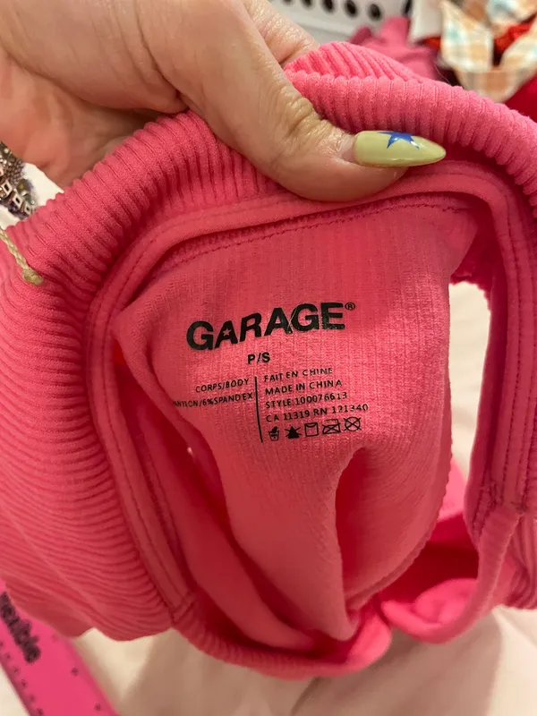 Garage V neck top - Image 3