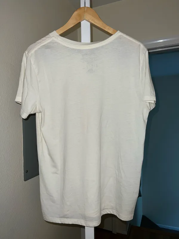 Budweiser Logo Tee in Classic White - Image 2
