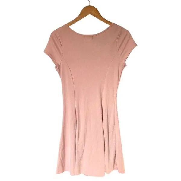 Vintage Wet Seal Dress‎ Y2K Women's Pastel Pink Soft Girl A-line sz Small - Image 2