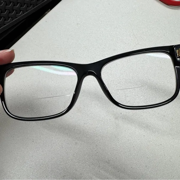 Versace Black Made In Italy Glasses Solid Frames Womens Model 3266 Frame Only - Image 3
