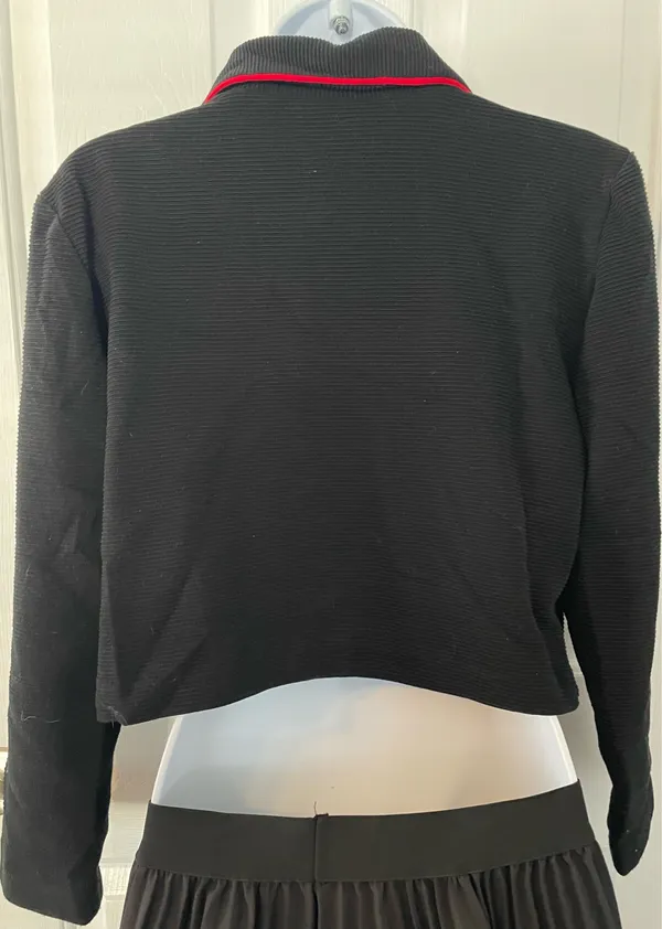 Vintage Michael B Ltd Cropped Blazer Jacket Size 6 Retro Made in the USA - Image 6