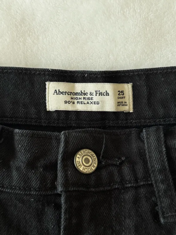 abercrombie & fitch high rise 90s relaxed jeans - Image 6