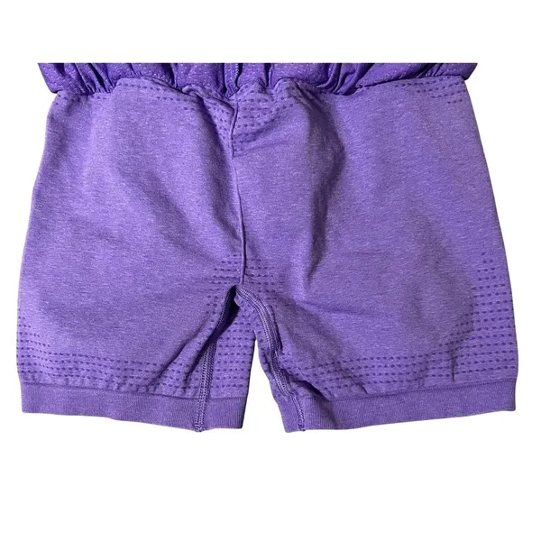 Gymshark Sport Shorts Purple Workout Running High‎ Waist Athletic Apparel 2-XS - Image 5