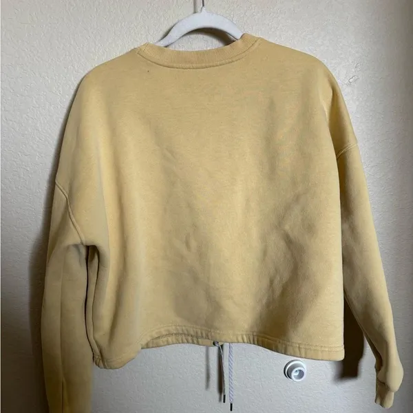 Vuori Restore Crewneck Sweatshirt Sz Large‎ in Yellow Golden - Image 6