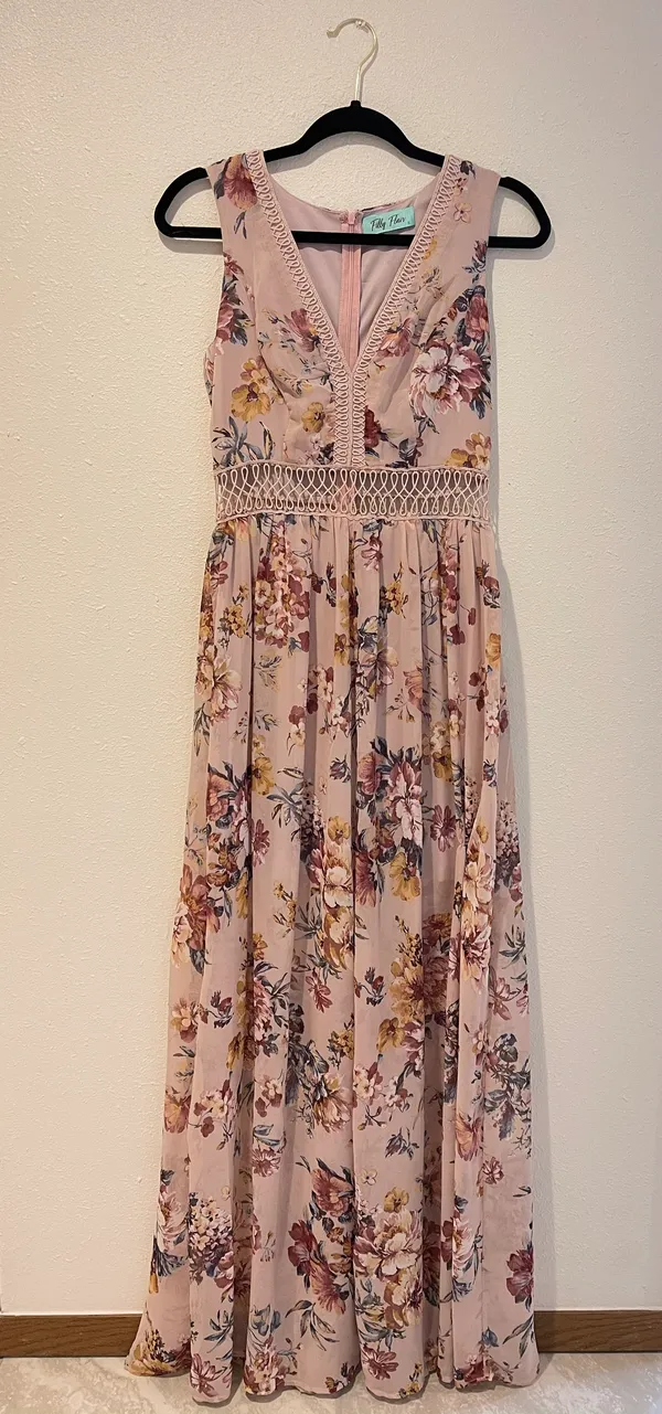 Boutique Floral Maxi Dress - Image 2