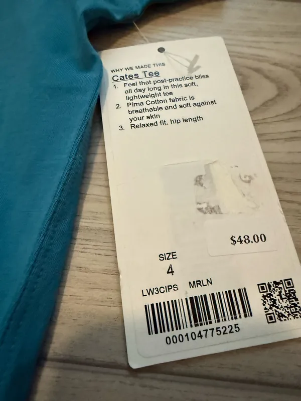 Lululemon Cates Tee - Marlin - Image 4