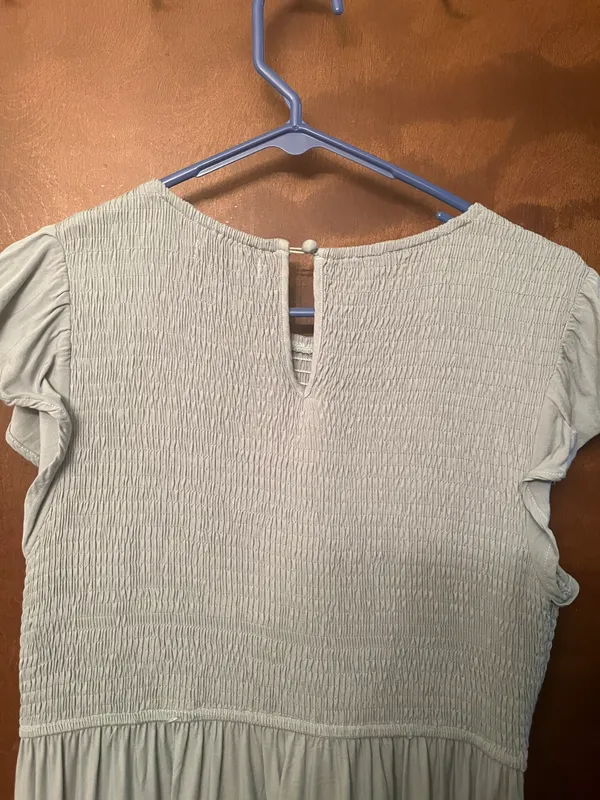 Mint Green Long Dress Size L - Image 3