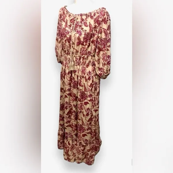 Boho off shoulder floral maxi - Image 2