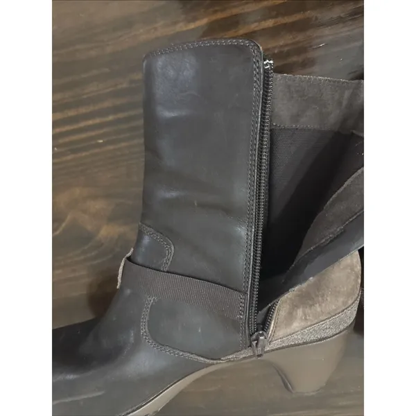 Merrell Women's Evera Fade Espresso Heeled Ankle Boots - Size 10US - Image 12