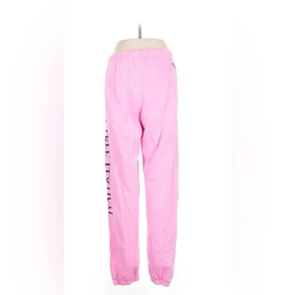 Aviator Nation Pink Knit Pants L - Image 2