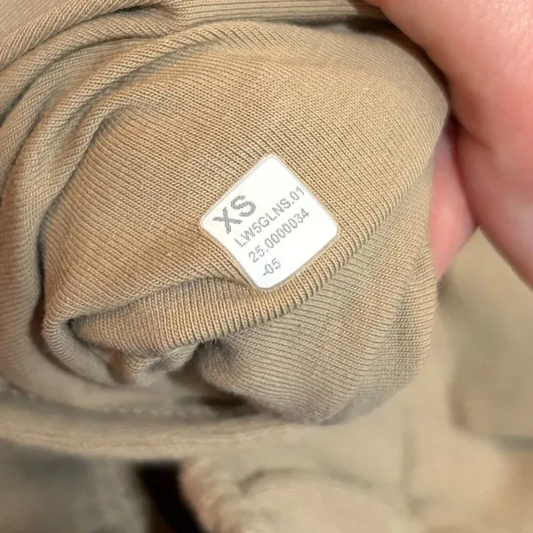Lululemon XS Scuba Mid-Rise Oversized Jogger Sweatpants *Regular Sheer Oak - Image 5