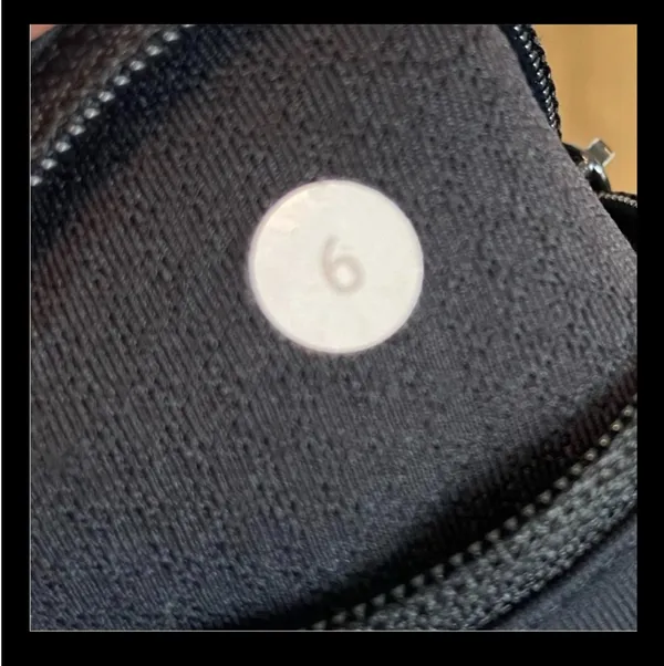 lululemon athletica Black and Gray Skort Size 6 RARE! - Image 5