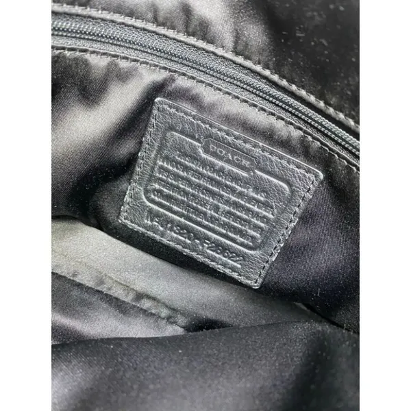 COACH Medium/ Large Leather Black Shoulder Bag - Image 15