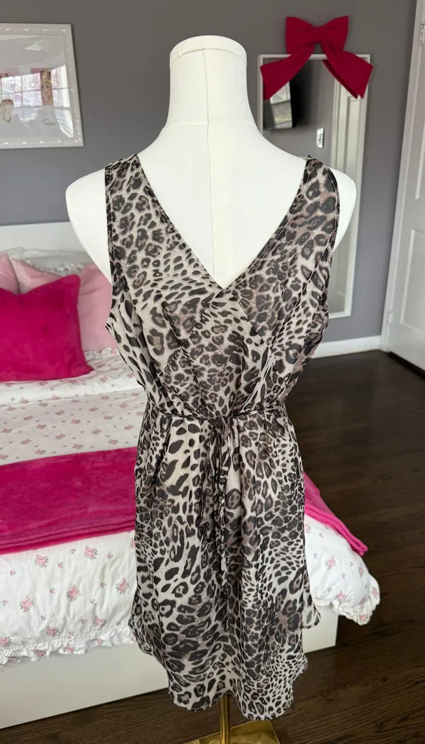 Princess Polly Leopard Slip Dress - Image 2