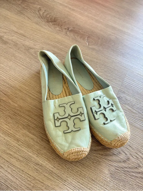 Tory Burch Ines Platform Espadrille Flats, Size US 9.5 - Image 3
