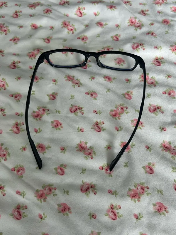 Cosplay Office Siren Black Rectangular Eyeglasses - Image 4