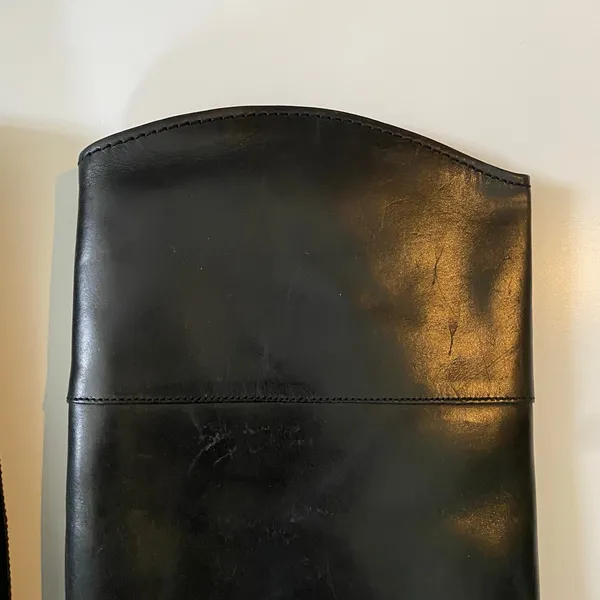 Frye Melissa Seam Harness Boots Black Size 7.5B - Image 5