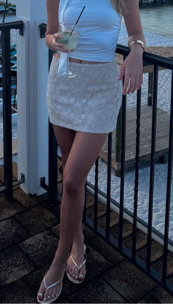 H&M Crochet Mini Skirt - Image 9
