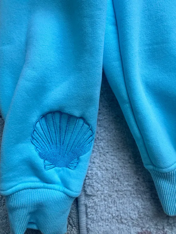 Pink Palm Puff Hoodie - Image 3