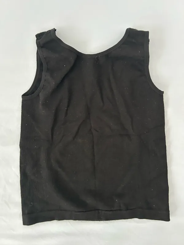 SOHO Girls Black Shapewear Tank Top – One Size - Image 2