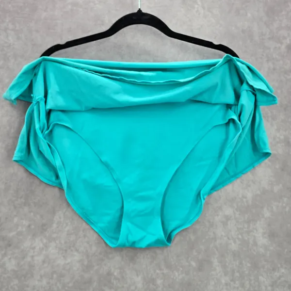 Kim Rogers Blue‎ Mini Skort Skirt Shorts Swimwear XL - Image 3