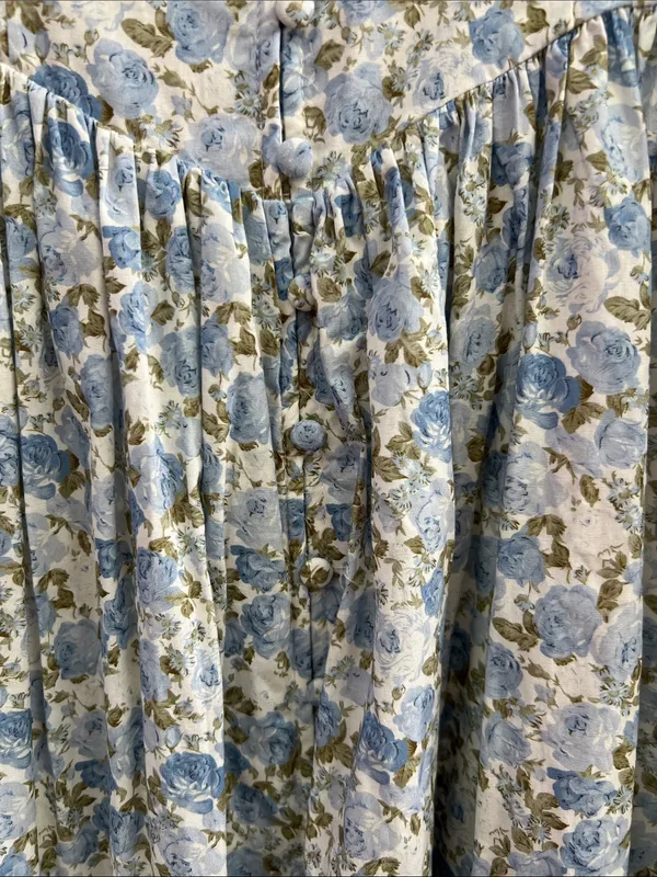 Floral Printed Contrast Shoulder Strap Midi Dress Last One Size Small - Image 9