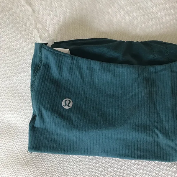 Lululemon Ribbed Nulu Asymmetrical Yoga Bra Light Support - Image 11