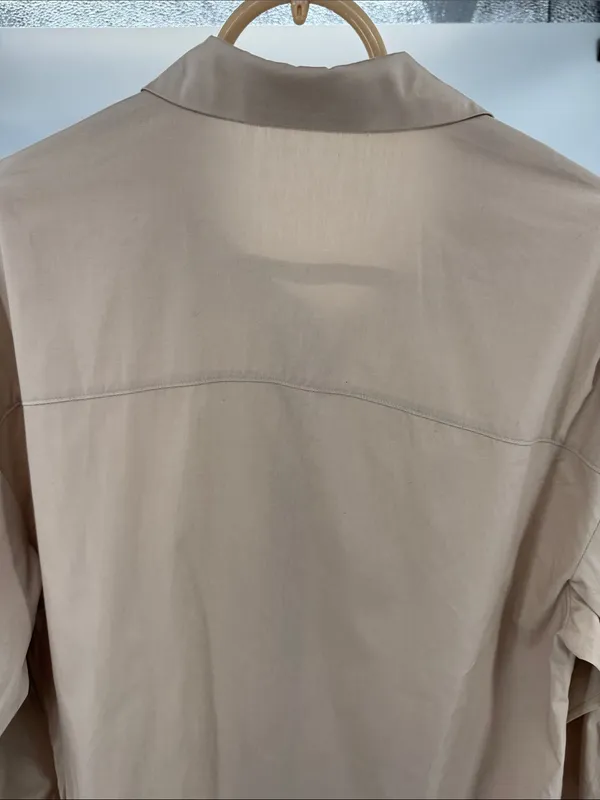LYANER Women's Casual Shirt Dress Collar Button Down Loose Long Sleeve Mini S - Image 11