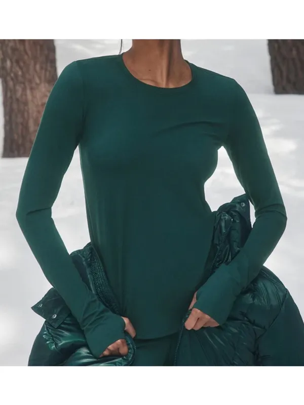 Alo Airbrush Winter Warm Nocturne Long‎ Sleeve Size S - Image 2