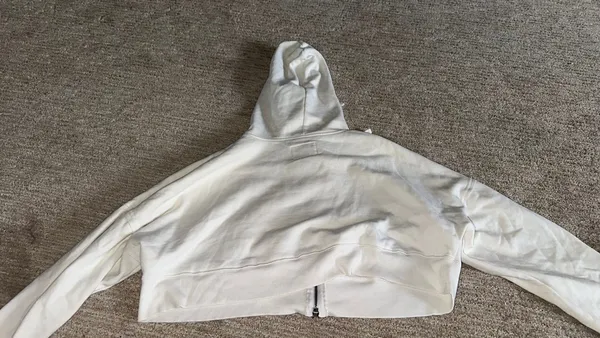 Aeropostale Cropped Zip-Up Hoodie - Image 3