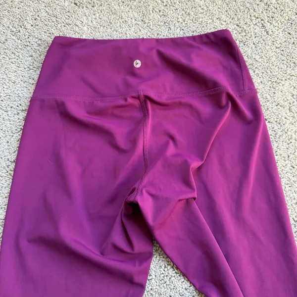 90 Degree By Reflex Purple Leggings Size Medium - Image 3