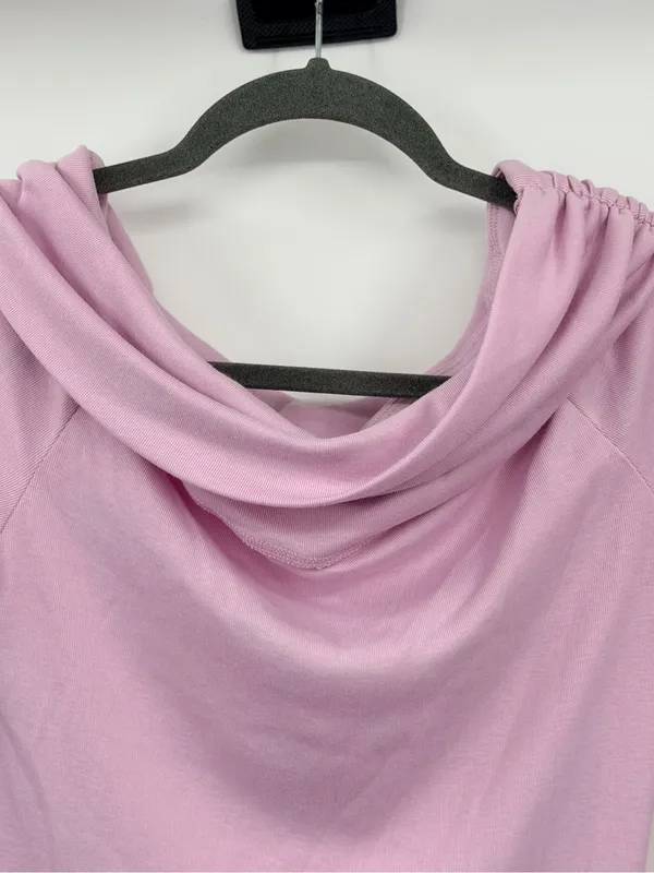 Free People‎ Robbie Off Shoulder Top M Lilac Bloom Purple NWT - Image 5