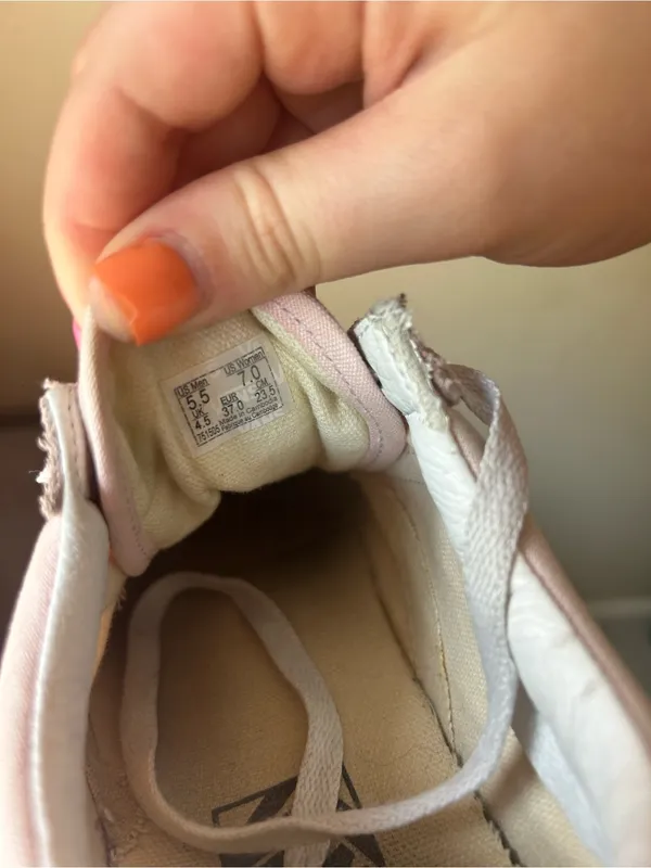 Light Pink Vans - Image 3