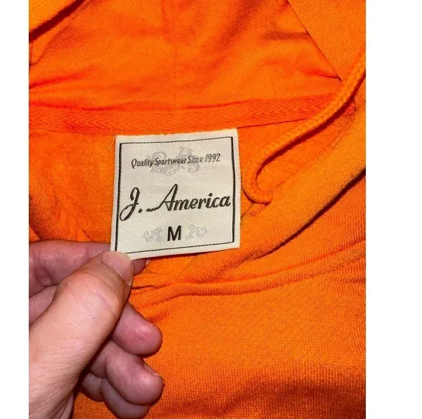 J. America Orange Tennessee Volunteers Hoodie Sweatshirt Women's M - Image 3