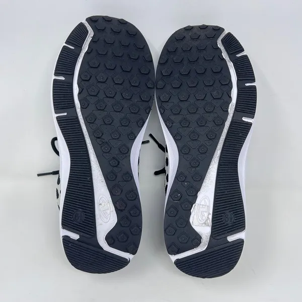 Athletic Works Women's Soft Running Athletic Sneaker 6.5 Black White - Image 6