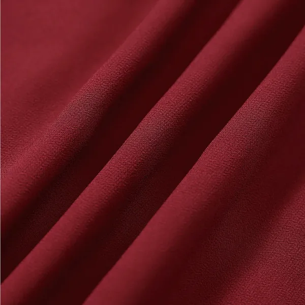 Rihoas Red Mock Neck See - Image 9