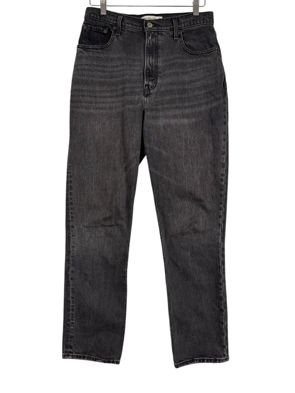 Abercrombie & Fitch the 90s Straight Ultra High Rise Jeans size 28 - Image 2