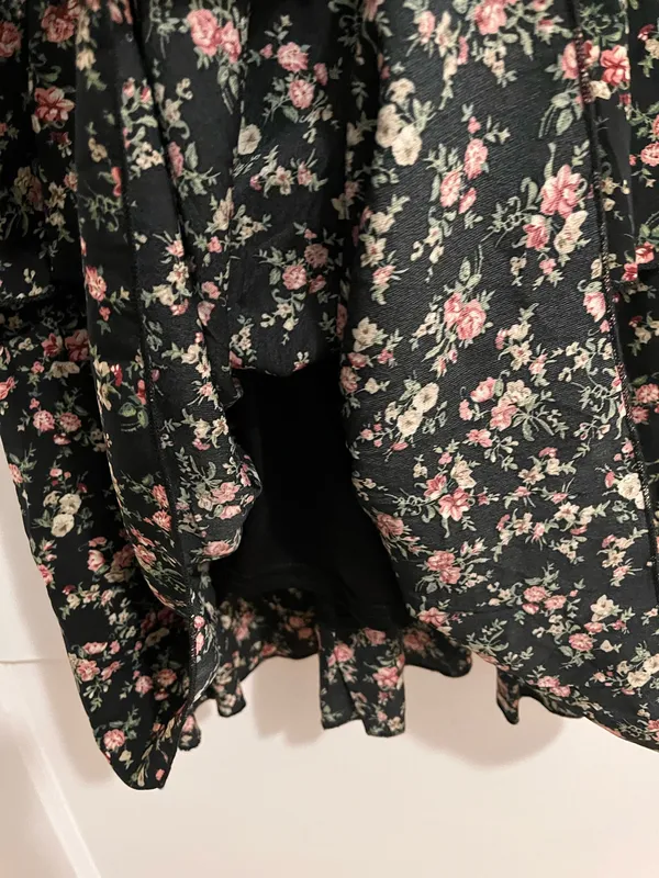 Altar'd State Black Floral Maxi Dress - Image 3