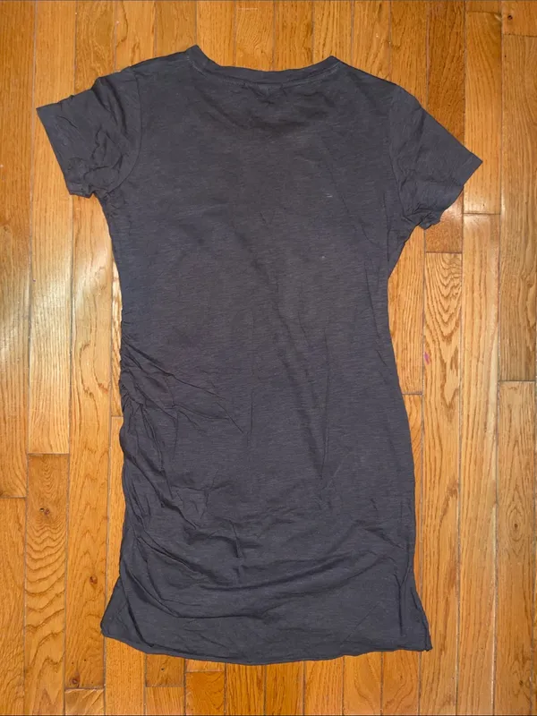 Women's Short-Sleeve Crewneck Tunic Dress - Image 4