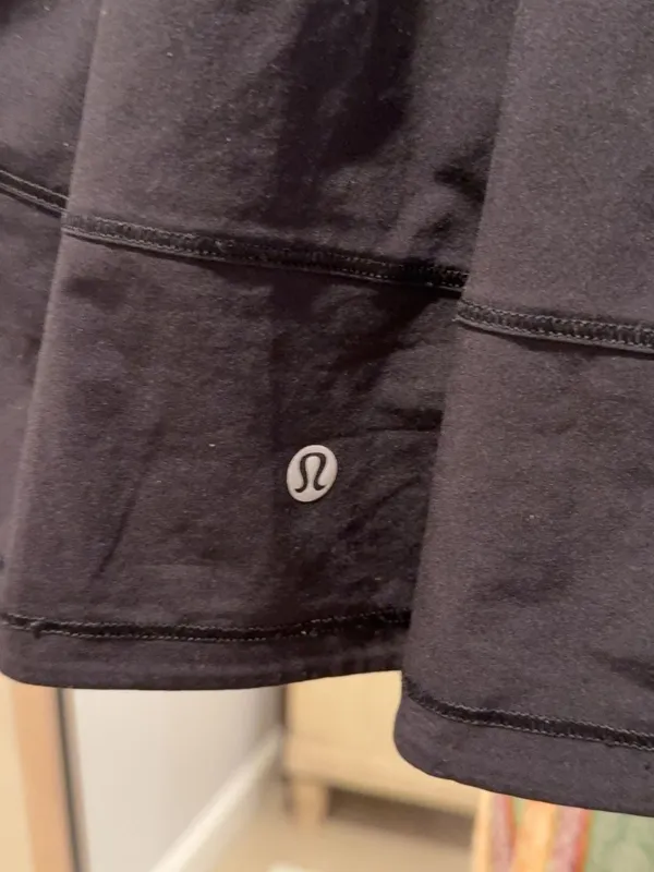 Lululemon Pace Rival Skirt Black Size 8 - Image 4