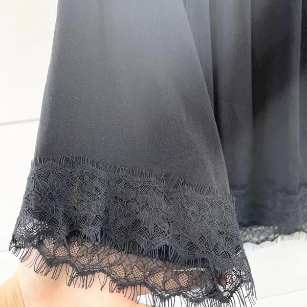 For Love‎ & Lemons Flowy Top Womens Small Whimsygoth Boho Witchy Dark Cottage - Image 7
